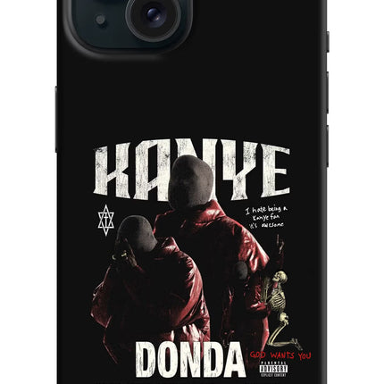 Donda Kanye West iPhone 15 Plus Hard Case Back Cover by Casekaro
