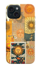 Sun iPhone 15 Plus Hard Case Back Cover by Casekaro