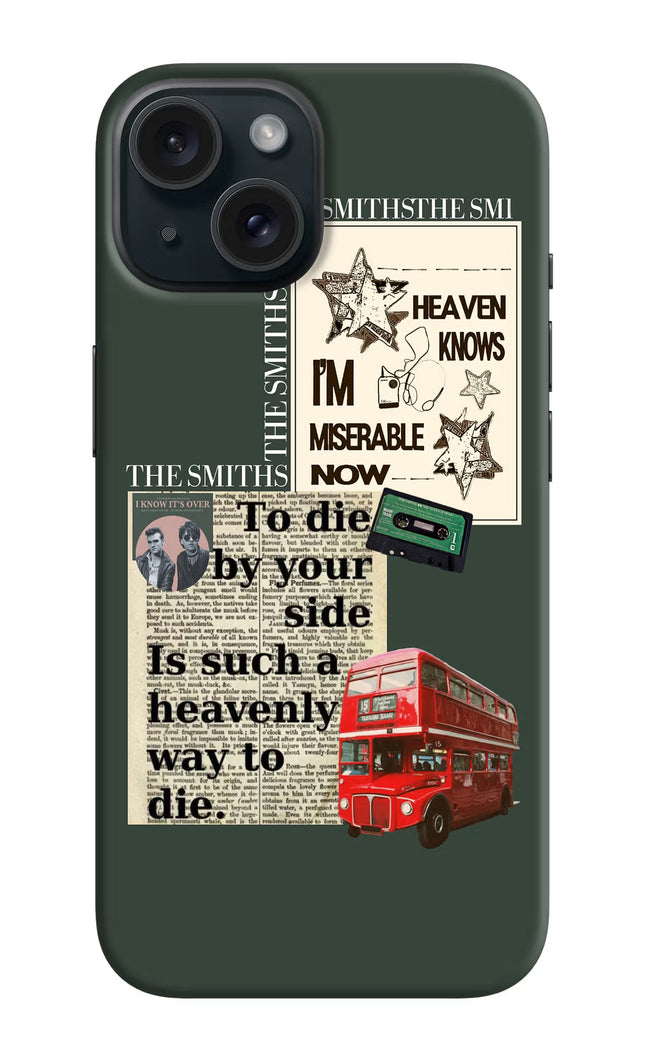 The Smiths iPhone 15 Plus Hard Case Back Cover by Casekaro