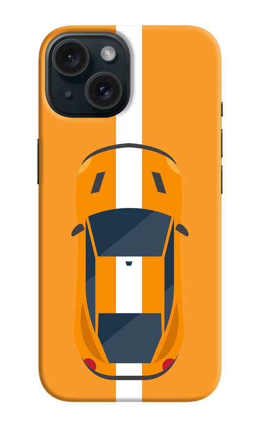 Highway Pursuit iPhone 15 Plus Hard Case Back Cover by Casekaro