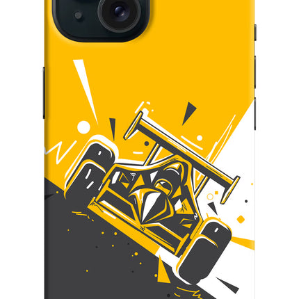 Track King iPhone 15 Plus Hard Case Back Cover by Casekaro
