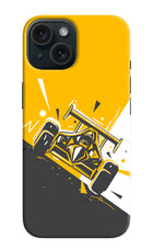 Track King iPhone 15 Plus Hard Case Back Cover by Casekaro