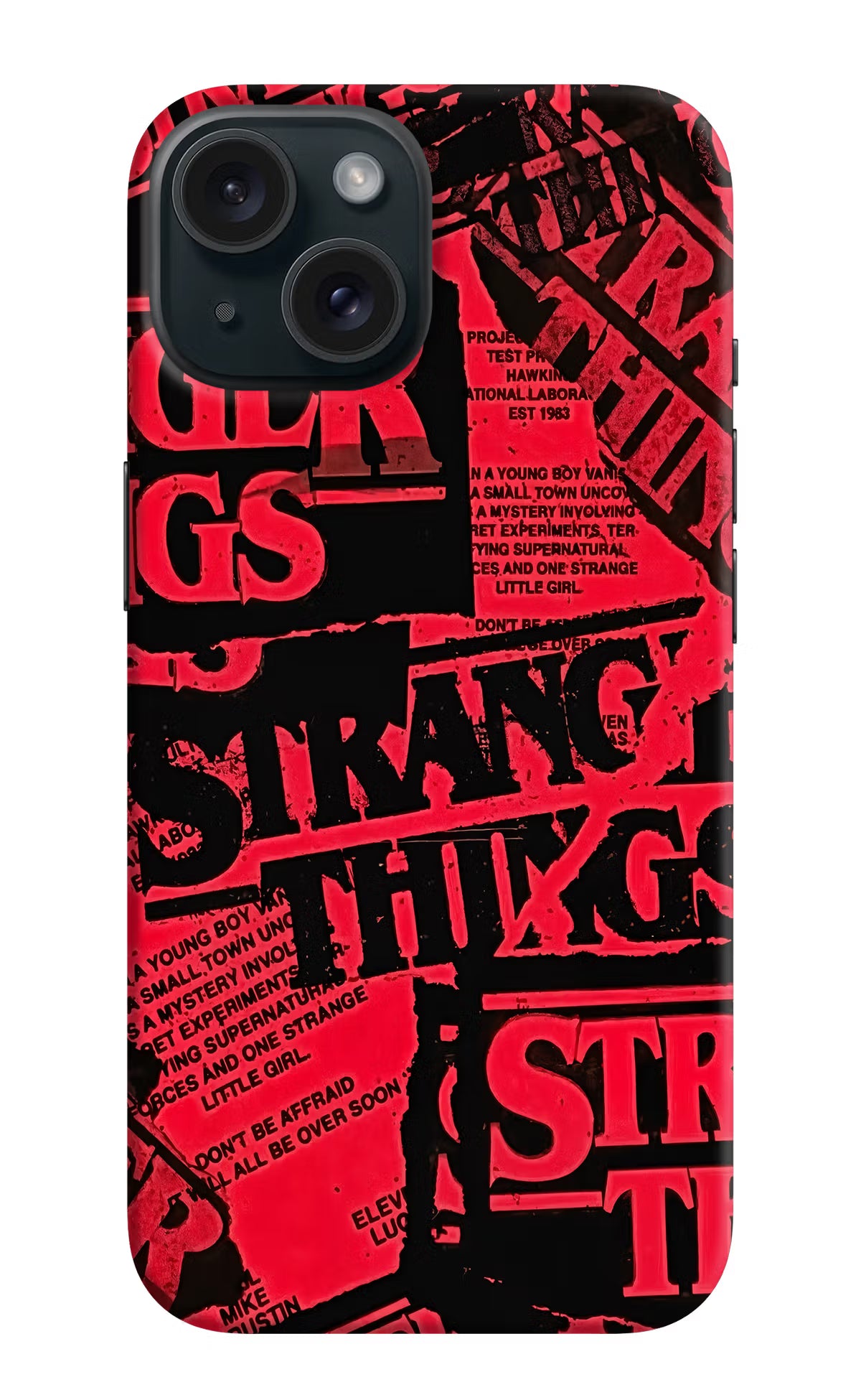 Ordinary Things iPhone 15 Plus Hard Case Back Cover by Casekaro