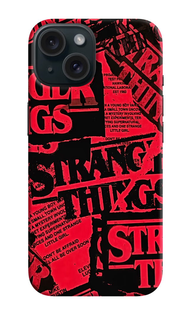 Ordinary Things iPhone 15 Plus Hard Case Back Cover by Casekaro