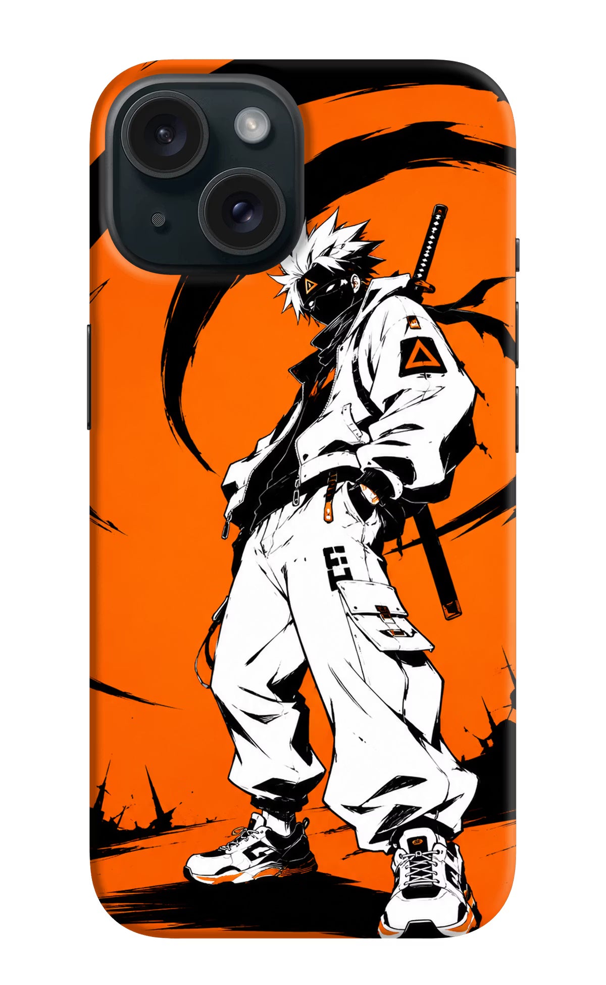 Street Samurai  iPhone 15 Plus Hard Case Back Cover by Casekaro
