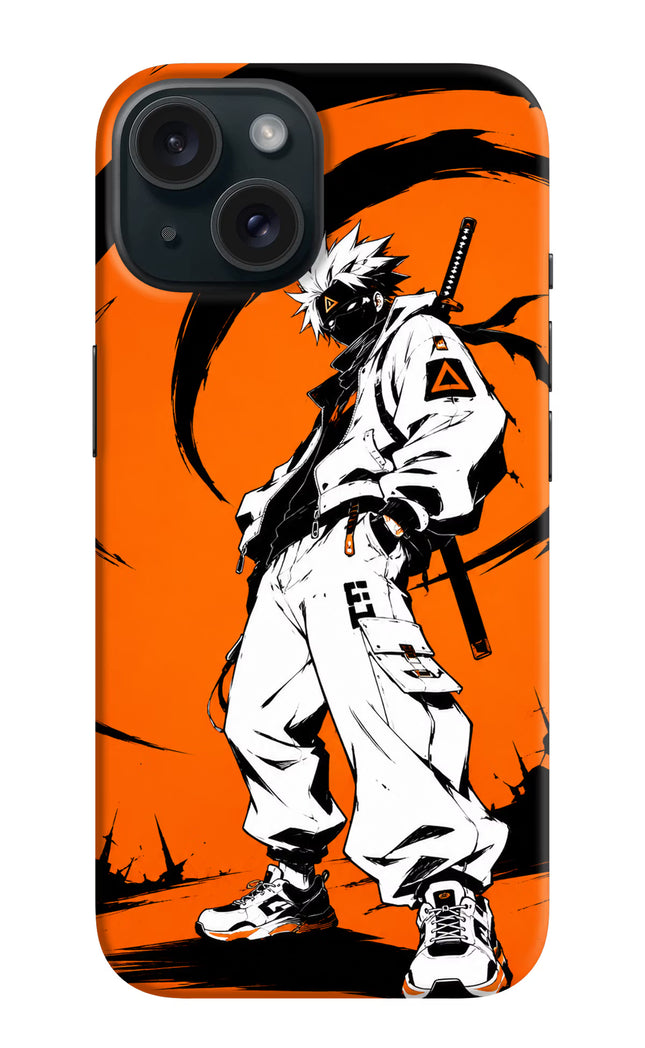 Street Samurai  iPhone 15 Plus Hard Case Back Cover by Casekaro