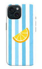 Summer Lemon iPhone 15 Plus Hard Case Back Cover by Casekaro