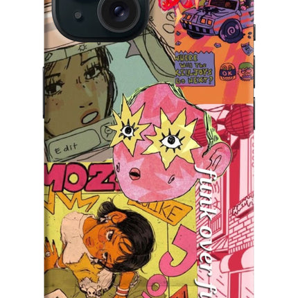 Funkover iPhone 15 Plus Hard Case Back Cover by Casekaro