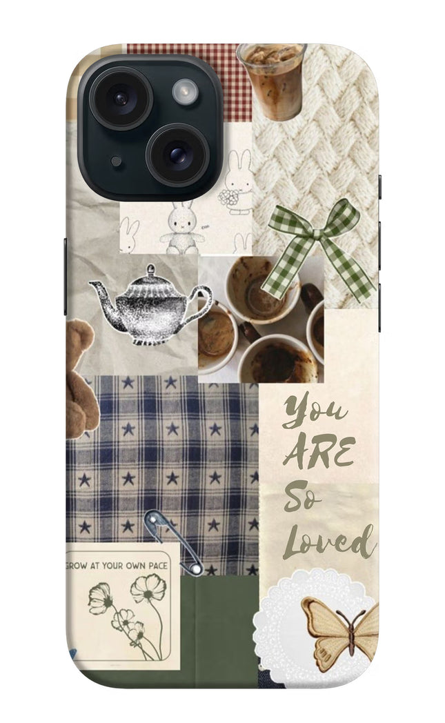 Cookie iPhone 15 Plus Hard Case Back Cover by Casekaro