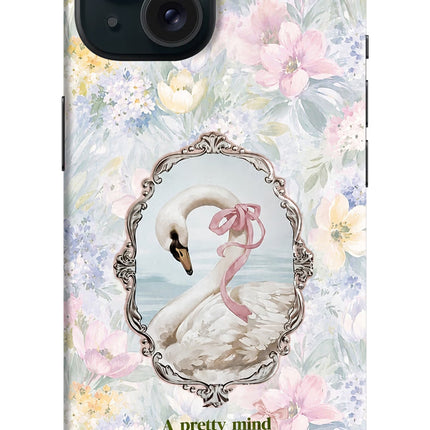 Pretty Mind Pretty Soul iPhone 15 Plus Hard Case Back Cover by Casekaro