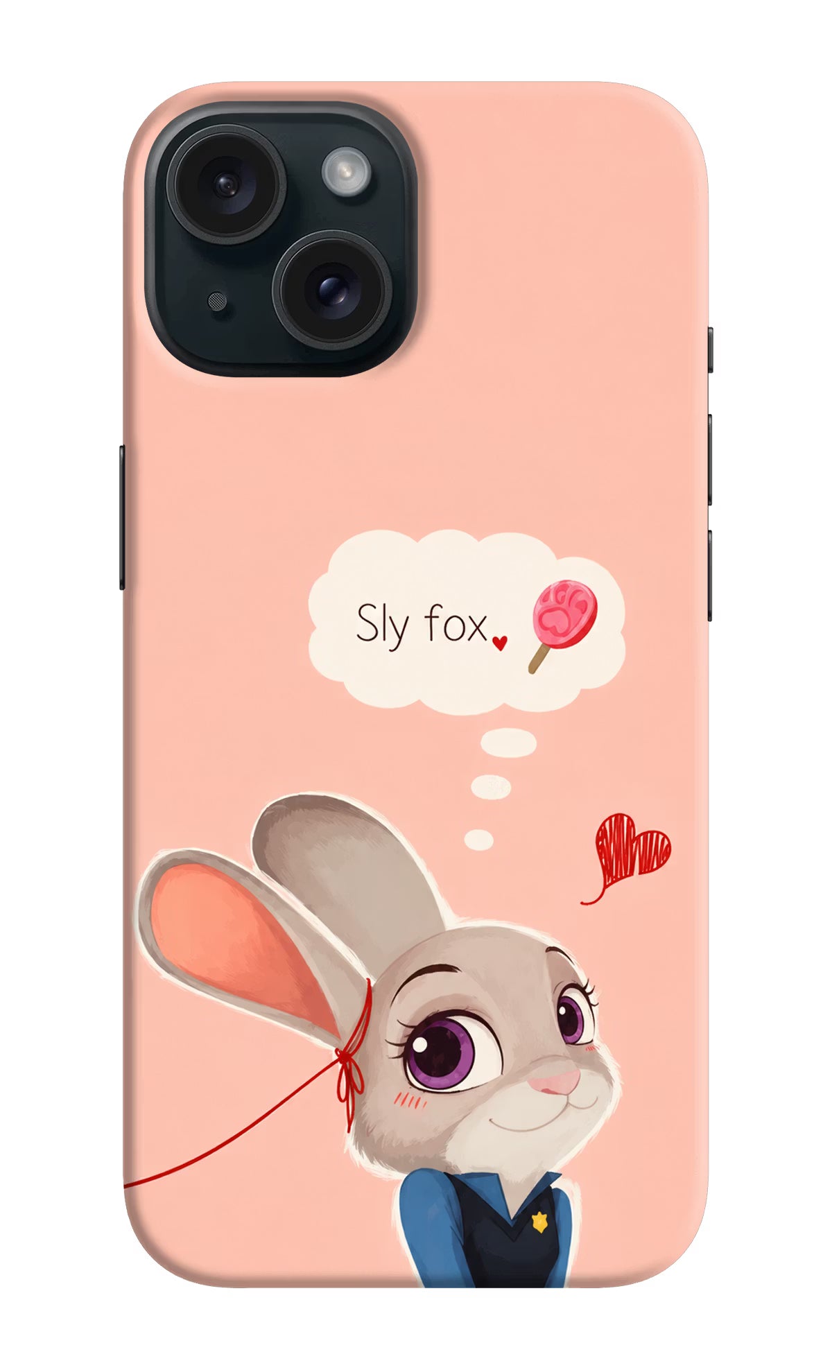 Judy Charm iPhone 15 Plus Back Cover