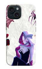 Gwen Verse iPhone 15 Plus Hard Case Back Cover by Casekaro