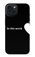 This World iPhone 15 Plus Hard Case Back Cover by Casekaro