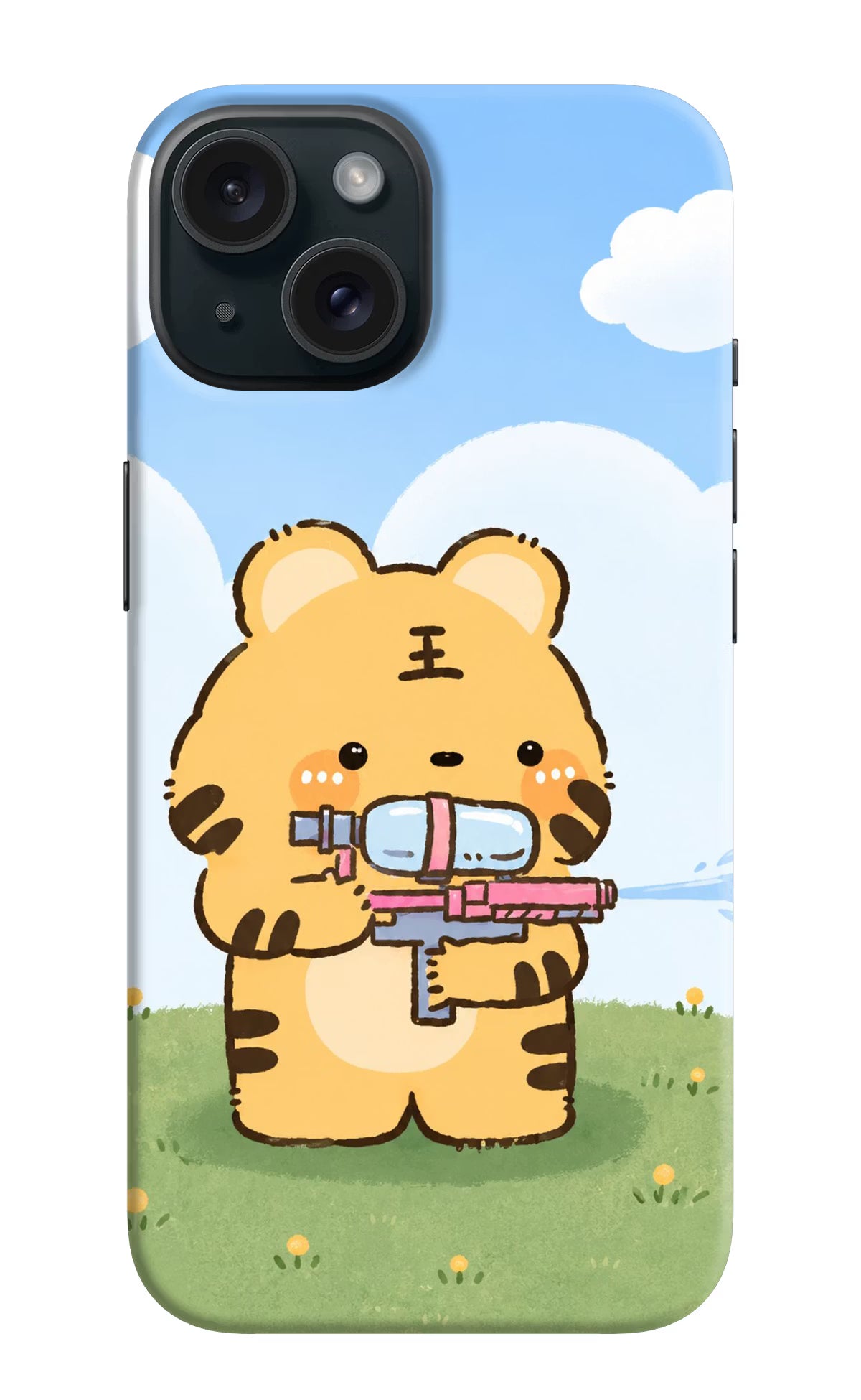 Tiger Treat iPhone 15 Plus Back Cover