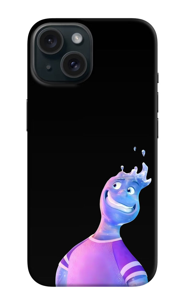Wade Wave iPhone 15 Plus Hard Case Back Cover by Casekaro