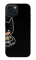 Bat Kitty iPhone 15 Plus Hard Case Back Cover by Casekaro