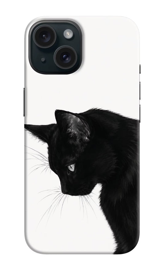 Shadow Gaze iPhone 15 Plus Hard Case Back Cover by Casekaro