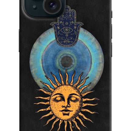 Divine Sun iPhone 15 Plus Hard Case Back Cover by Casekaro
