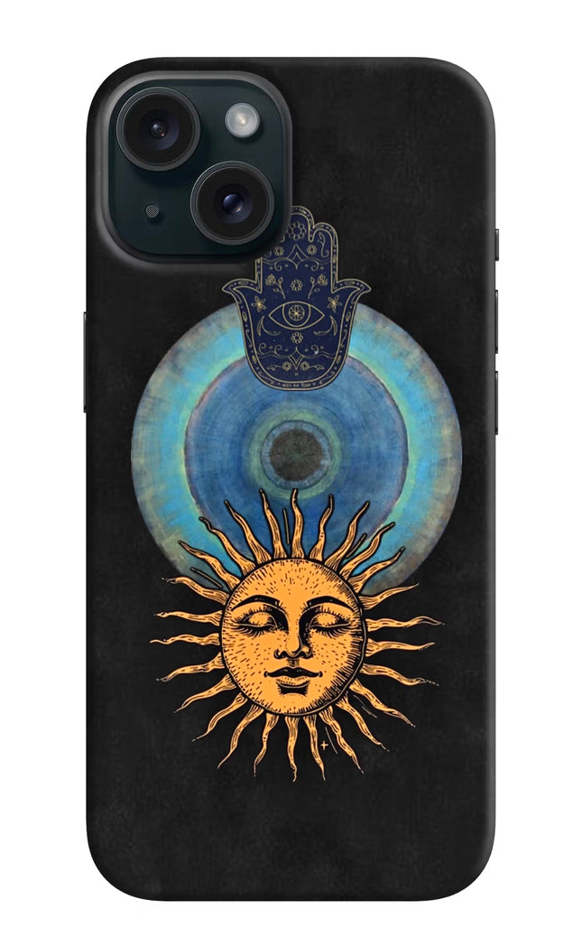 Divine Sun iPhone 15 Plus Hard Case Back Cover by Casekaro