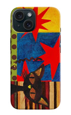Pop Cat iPhone 15 Plus Back Cover