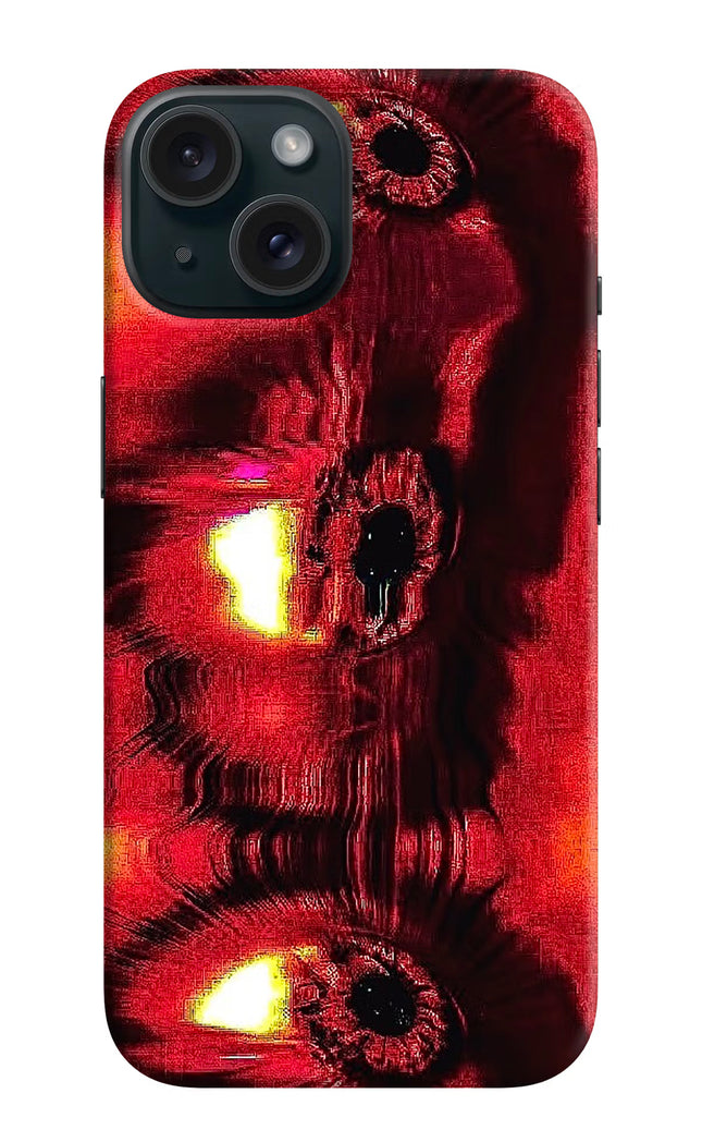 Fire Eye iPhone 15 Plus Hard Case Back Cover by Casekaro