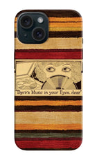 Vinyl Stripes iPhone 15 Plus Back Cover