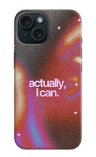 Pink Aura iPhone 15 Plus Back Cover