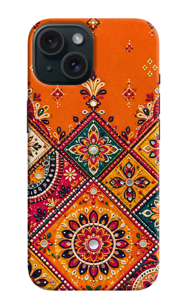 Kutch Glow iPhone 15 Plus Hard Case Back Cover by Casekaro