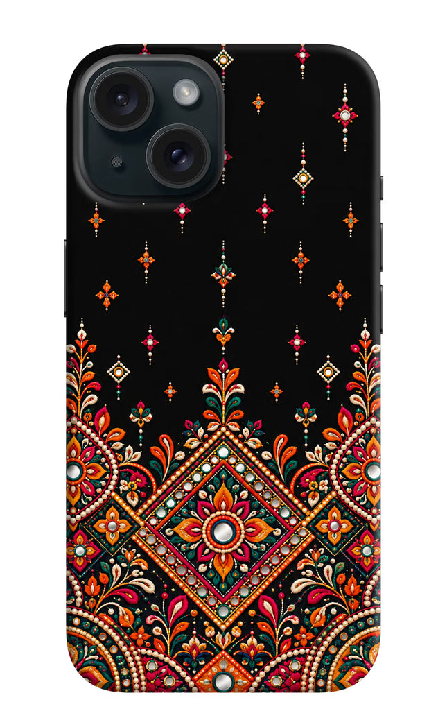 Noir Mehfil iPhone 15 Plus Hard Case Back Cover by Casekaro