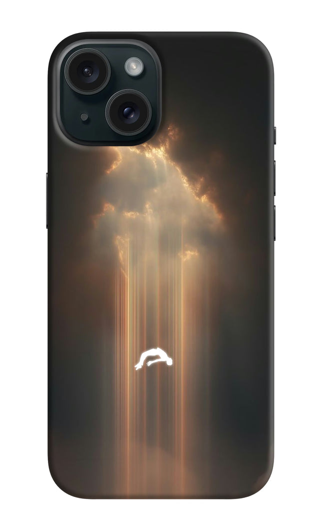 Heavenly Beam iPhone 15 Plus Hard Case Back Cover by Casekaro