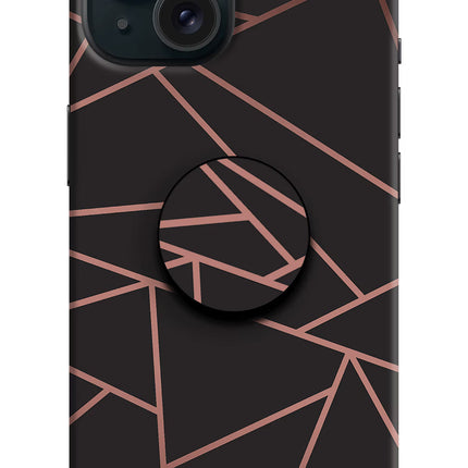 Geometric Pattern iPhone 15 Plus Pop Case by Casekaro