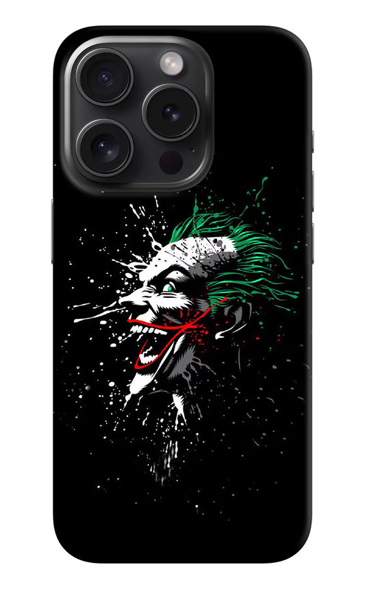 Joker iPhone 15 Pro Hard Case Back Cover by Casekaro