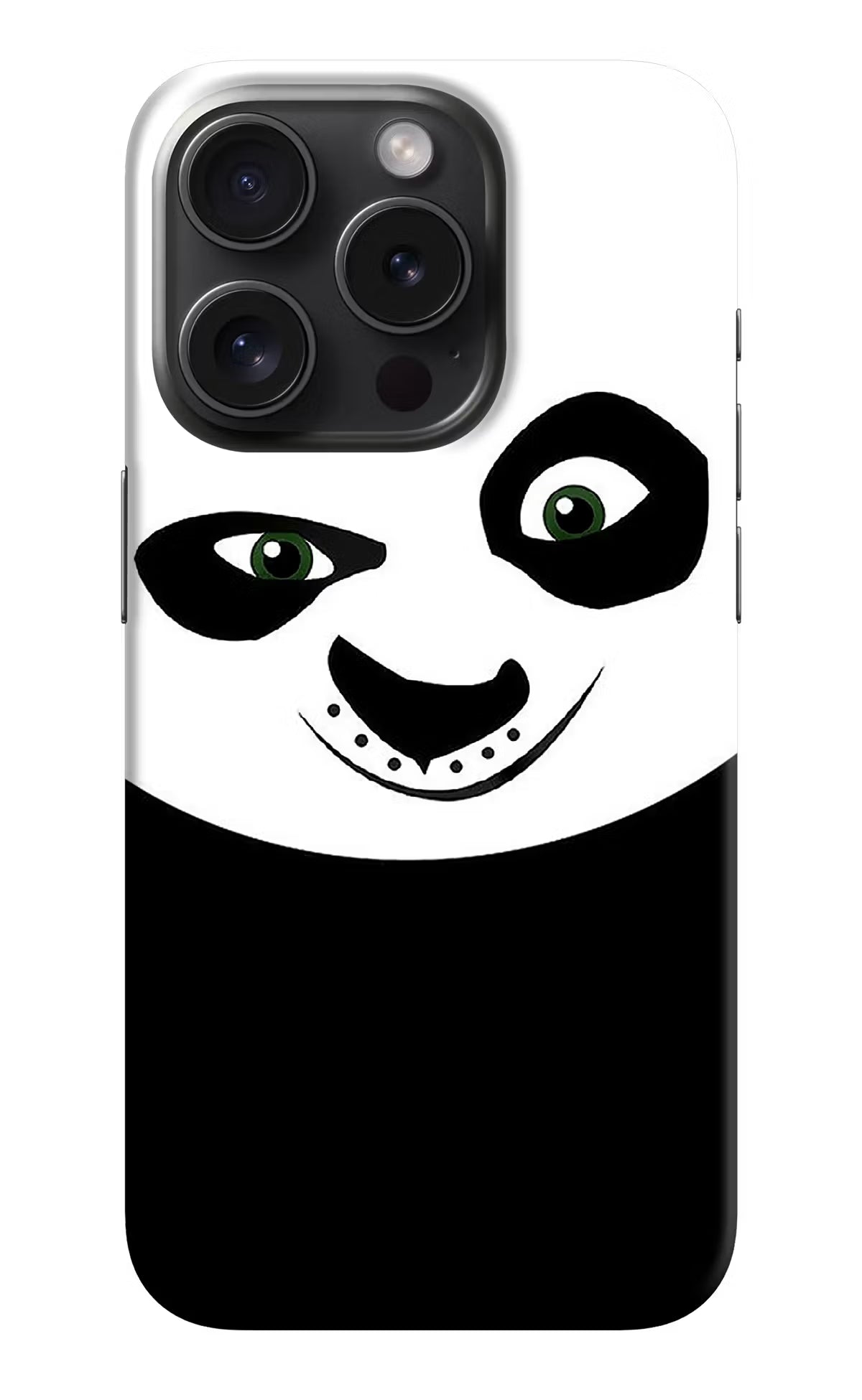 Panda iPhone 15 Pro Hard Case Back Cover by Casekaro