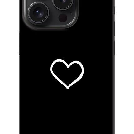 Heart iPhone 15 Pro Hard Case Back Cover by Casekaro