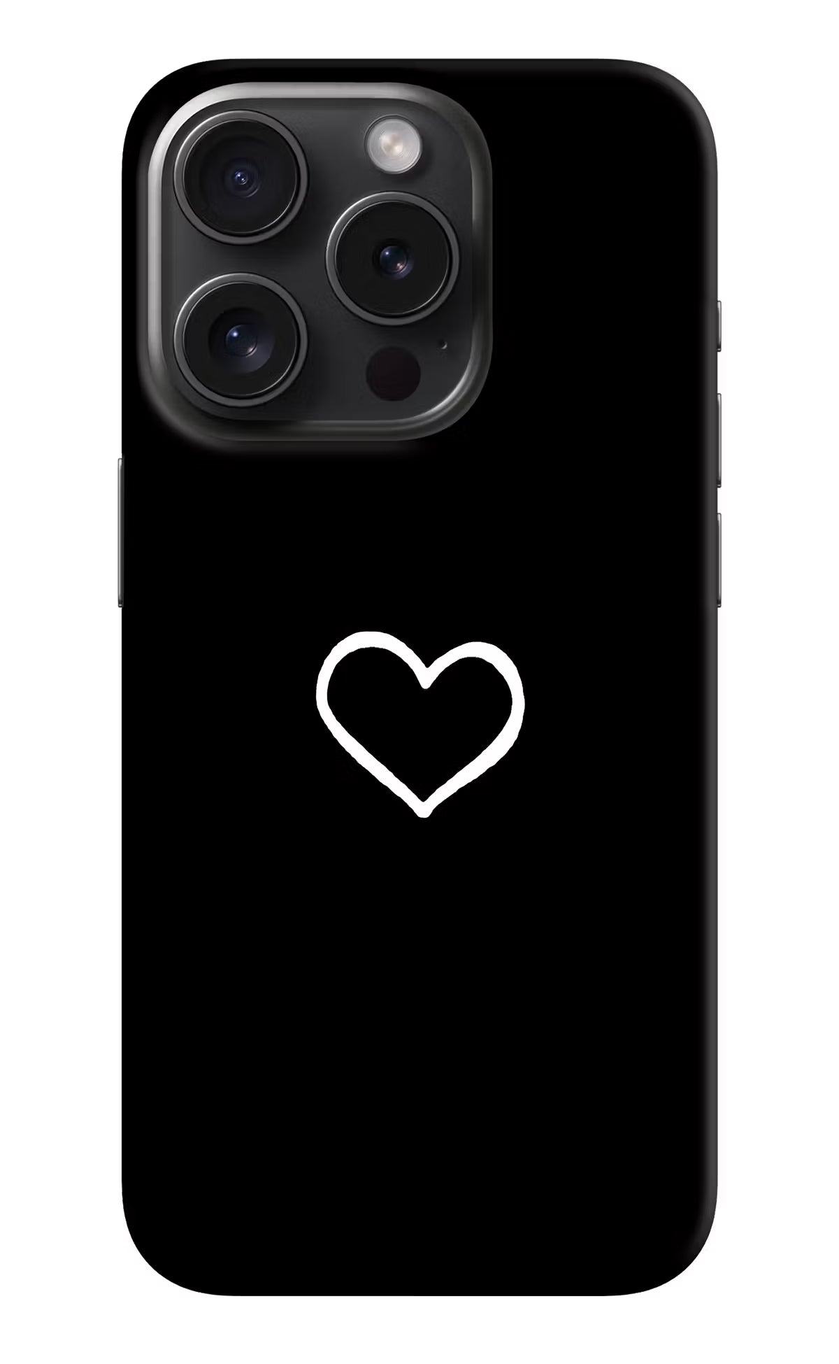 Heart iPhone 15 Pro Hard Case Back Cover by Casekaro