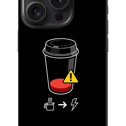 Coffee iPhone 15 Pro Hard Case Back Cover by Casekaro