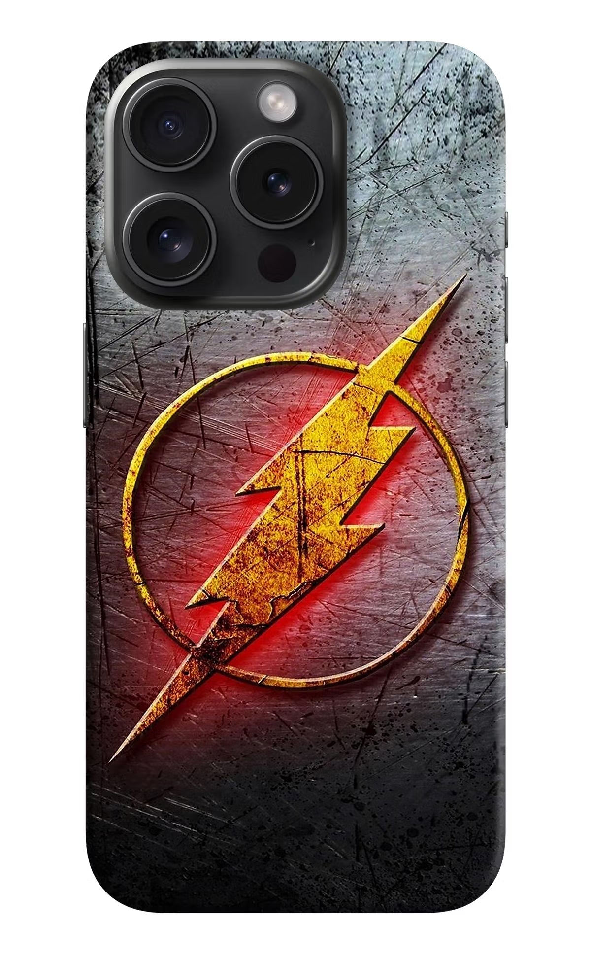 Flash iPhone 15 Pro Hard Case Back Cover by Casekaro