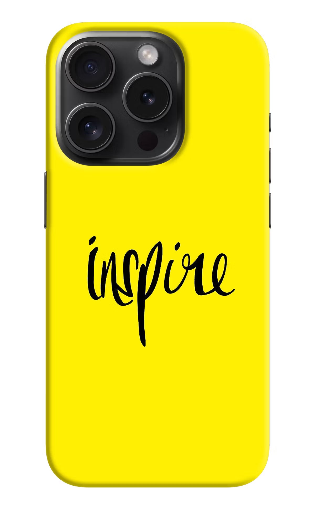 Inspire iPhone 15 Pro Hard Case Back Cover by Casekaro