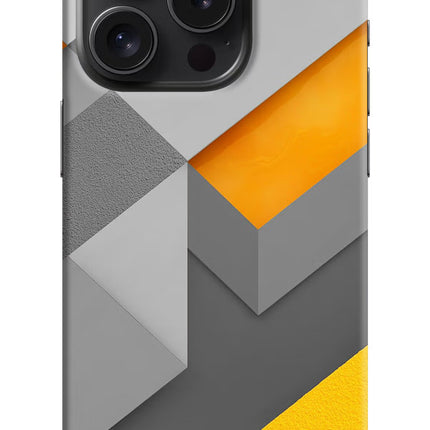 Abstract iPhone 15 Pro Hard Case Back Cover by Casekaro