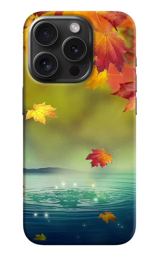 Flowers iPhone 15 Pro Hard Case Back Cover by Casekaro