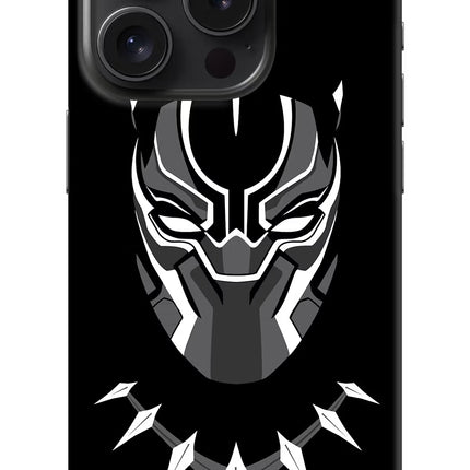 Black Panther iPhone 15 Pro Hard Case Back Cover by Casekaro