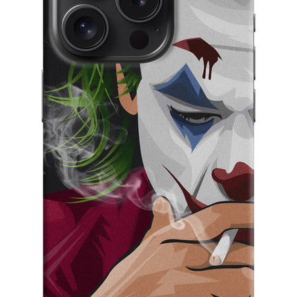 Joker Smoking iPhone 15 Pro Hard Case Back Cover by Casekaro
