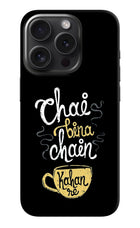 Chai Bina Chain Kaha Re iPhone 15 Pro Hard Case Back Cover by Casekaro