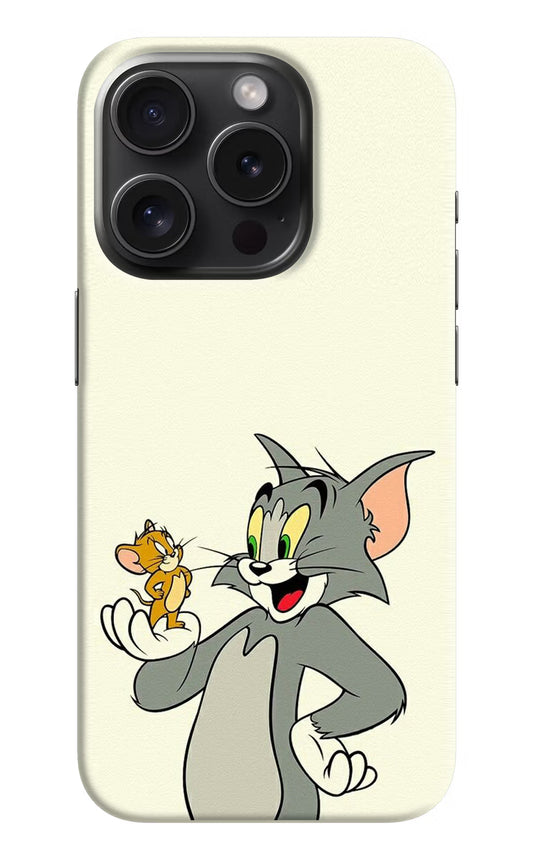 Tom & Jerry iPhone 15 Pro Hard Case Back Cover by Casekaro