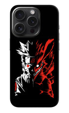Naruto Two Face iPhone 15 Pro Hard Case Back Cover by Casekaro