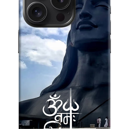 Om Namah Shivay iPhone 15 Pro Hard Case Back Cover by Casekaro