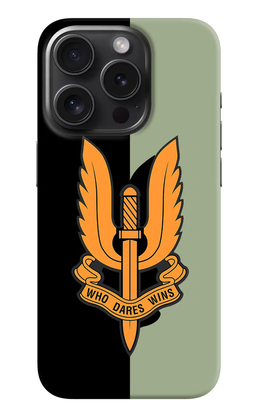 Balidan Logo iPhone 15 Pro Hard Case Back Cover by Casekaro