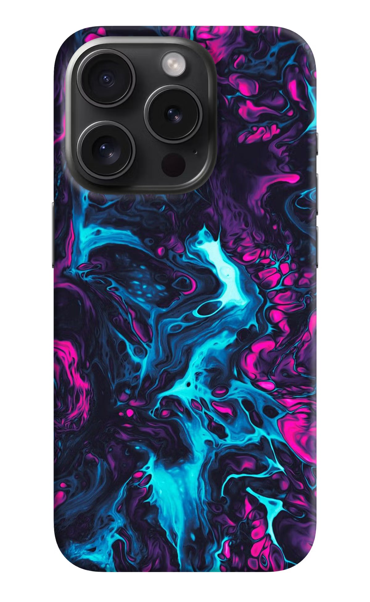 Abstract iPhone 15 Pro Hard Case Back Cover by Casekaro