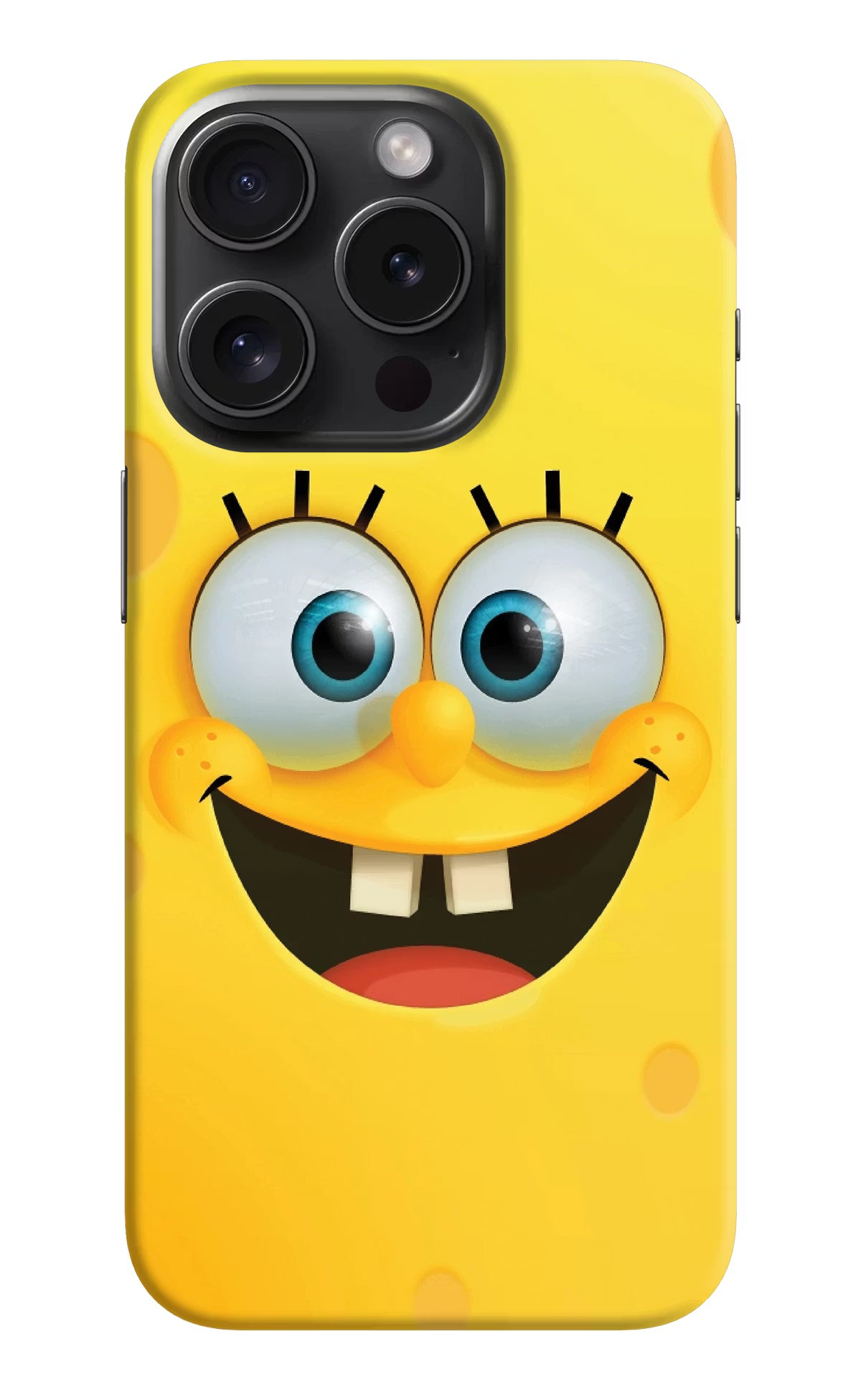 Sponge 1 iPhone 15 Pro Hard Case Back Cover by Casekaro