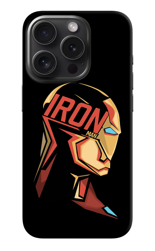 IronMan iPhone 15 Pro Hard Case Back Cover by Casekaro